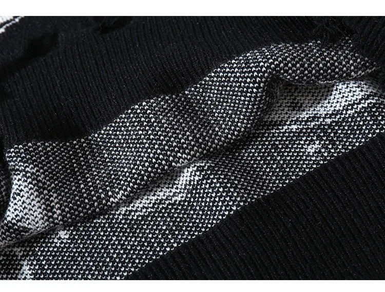 Aolamegs Sweaters Men Japanese Retro Cute Cat O-Neck Jumpers Advanced College Style Fashion Knitted Tops Loose Casual Streetwear Street King Limited