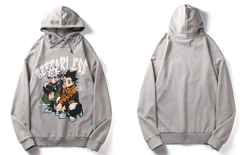 "Fearless" Unisex Men Women Streetwear Graphic Hoodie Daulet Apparel