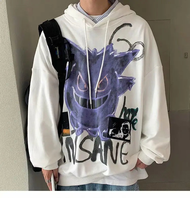 Autumn winter sweatshirts women hoodies Hong Kong style ins trend hip hop tops loose casual long sleeve pullover female clothes Street King Limited
