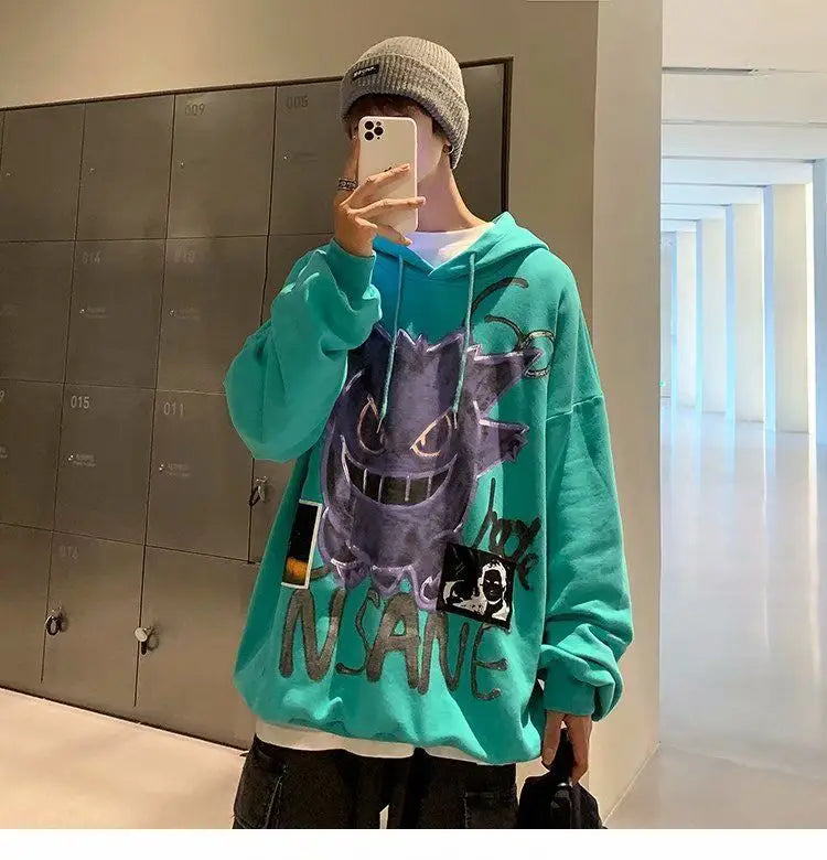 Autumn winter sweatshirts women hoodies Hong Kong style ins trend hip hop tops loose casual long sleeve pullover female clothes Street King Limited