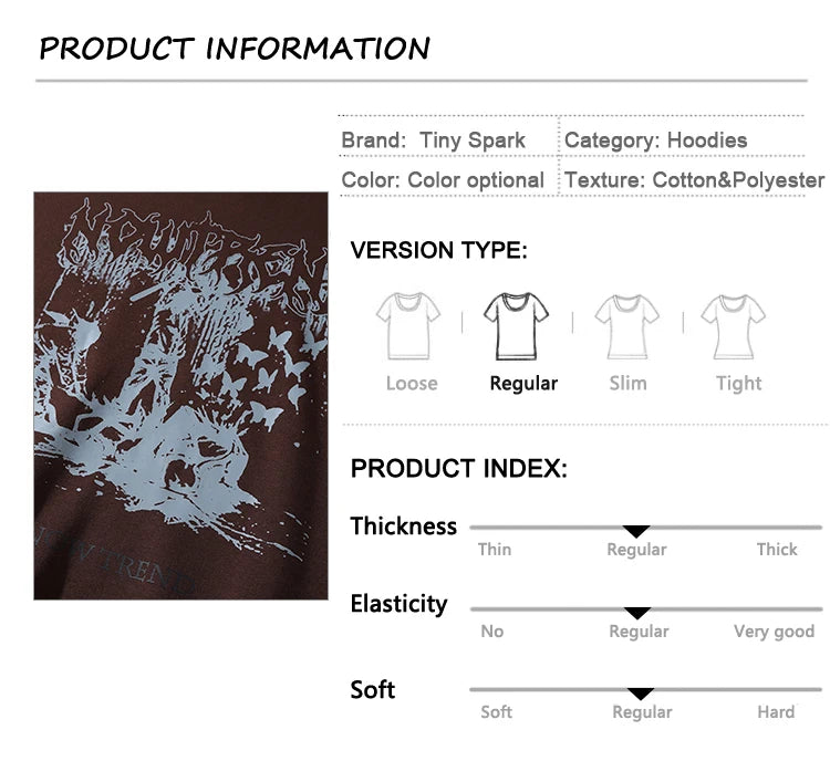 Streetwear Sweatshirt Hip Hop Hoodie Butterfly Print Hooded Pullover 2023 Men Winter Harajuku Cotton Fleece Hoodie Sweatshirt Street King Limited