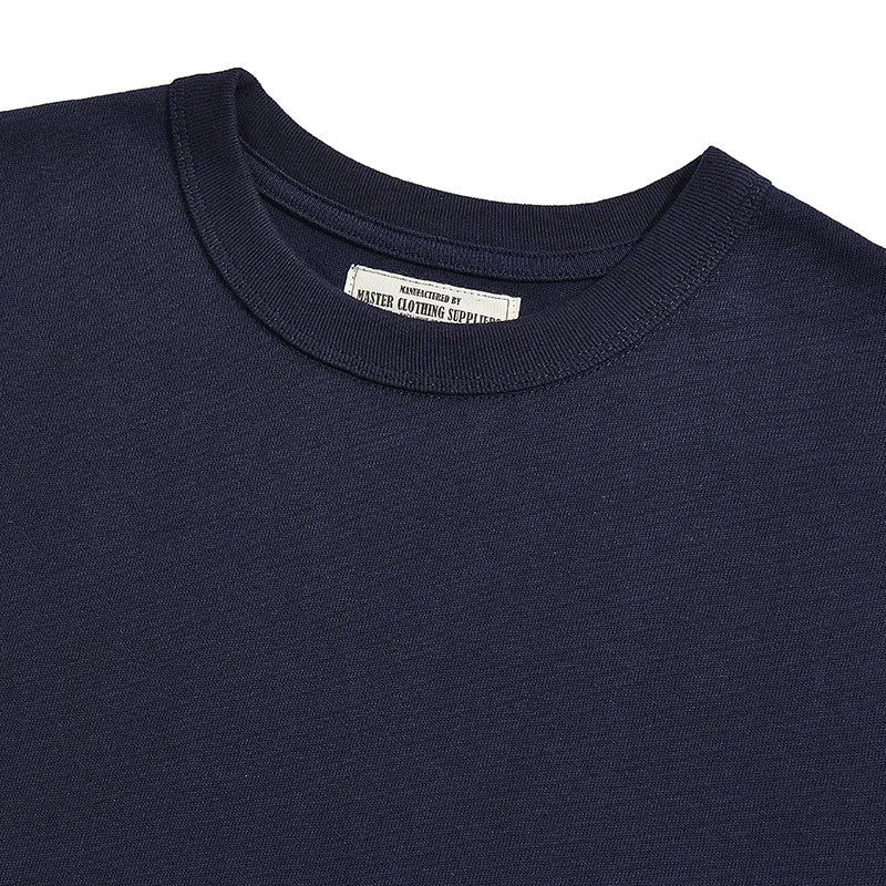 Heavy Long Sleeve T Shirt Men Autumn Winter New Round Neck Plain Color Thick Cotton T-shirt Casual Basic Bottoming Shirt Street King Limited