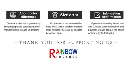 Rainbowtouches 2021 New Short-Sleeve T-Shirt Unisex High Street Abstract Printing Loose Casual Punk Hip Hop Fashion Comfortable Street King Limited