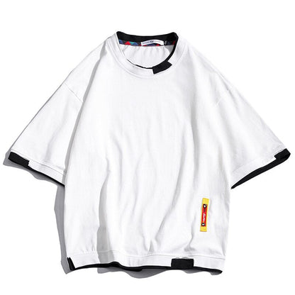 "Basic One" Unisex Men Women Streetwear Graphic T-Shirt Daulet Apparel