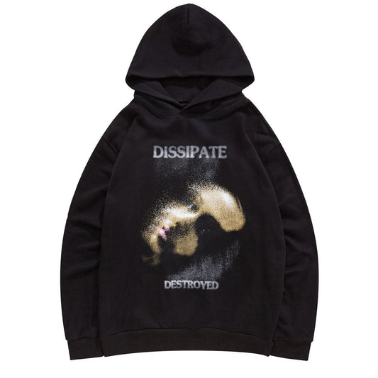 "Dissipate" Unisex Men Women Streetwear Graphic Hoodie Daulet Apparel