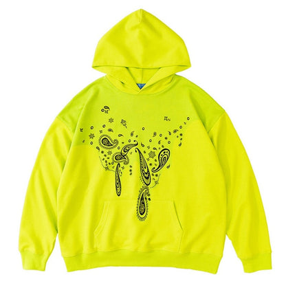 "Shingle" Unisex Men Women Streetwear Graphic Hoodie Daulet Apparel