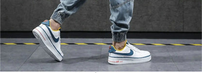 2023 new hip hop harem jeans pants men loose joggers denim casual sweatpants korea ankle length trousers streetwear male clothes unique joggers style 2445