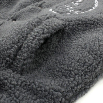 men hip hop harajuku letter embroidery fleece jackets and coats new outerwears winter warm thick streetwear bomber jacket parkas unique default style 5037