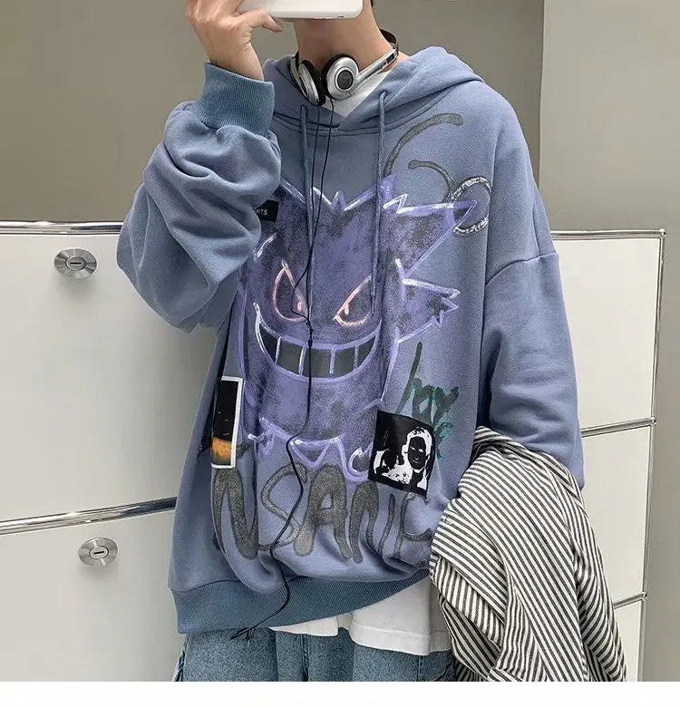Autumn winter sweatshirts women hoodies Hong Kong style ins trend hip hop tops loose casual long sleeve pullover female clothes Street King Limited