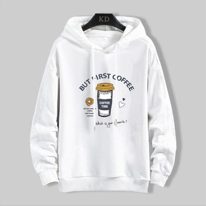 "Best Coffee" Unisex Men Women Streetwear Graphic Hoodie Daulet Apparel