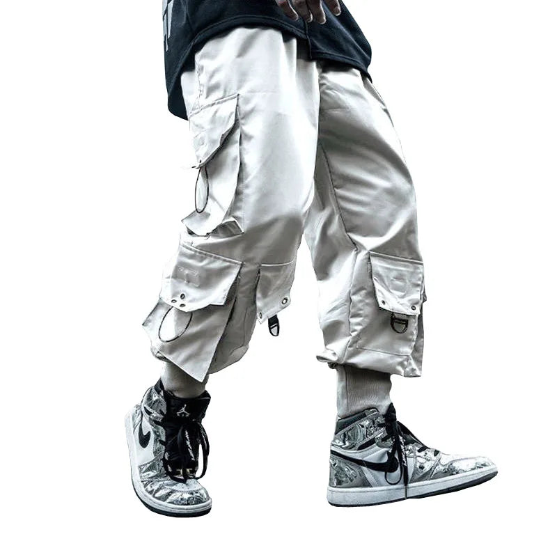 arens cargo pants men joggers hip hop techwear pants hippie cargo trousers for men streetwear plus size pockets oversize a18 relaxed fit joggers