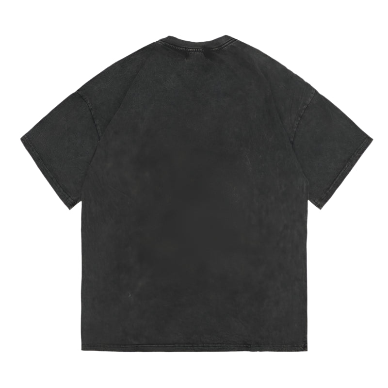 Rainbowtouches 2022 New Half-Sleeve T-Shirt Unisex High Street Colour Printing Loose Casual T-shirts Punk Hip Hop Fashion Tops Street King Limited