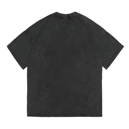 Rainbowtouches 2022 New Half-Sleeve T-Shirt Unisex High Street Colour Printing Loose Casual T-shirts Punk Hip Hop Fashion Tops Street King Limited