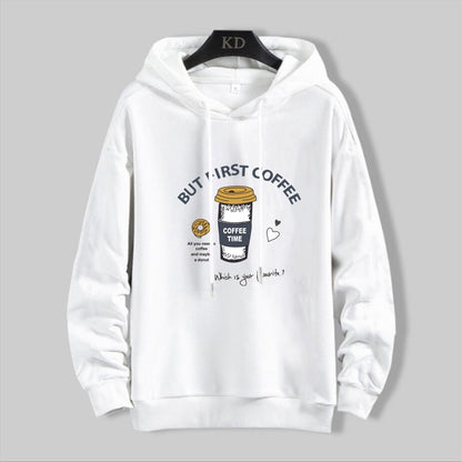 "Best Coffee" Unisex Men Women Streetwear Graphic Hoodie Daulet Apparel