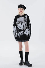 “Everything” Unisex Men Women Streetwear Graphic Sweater Daulet Apparel