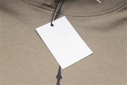 THUG CLUB Brand Fashion Skull Cross Print High-Street Cotton Casual Loose Worn Hoodies For Winter Street King Limited