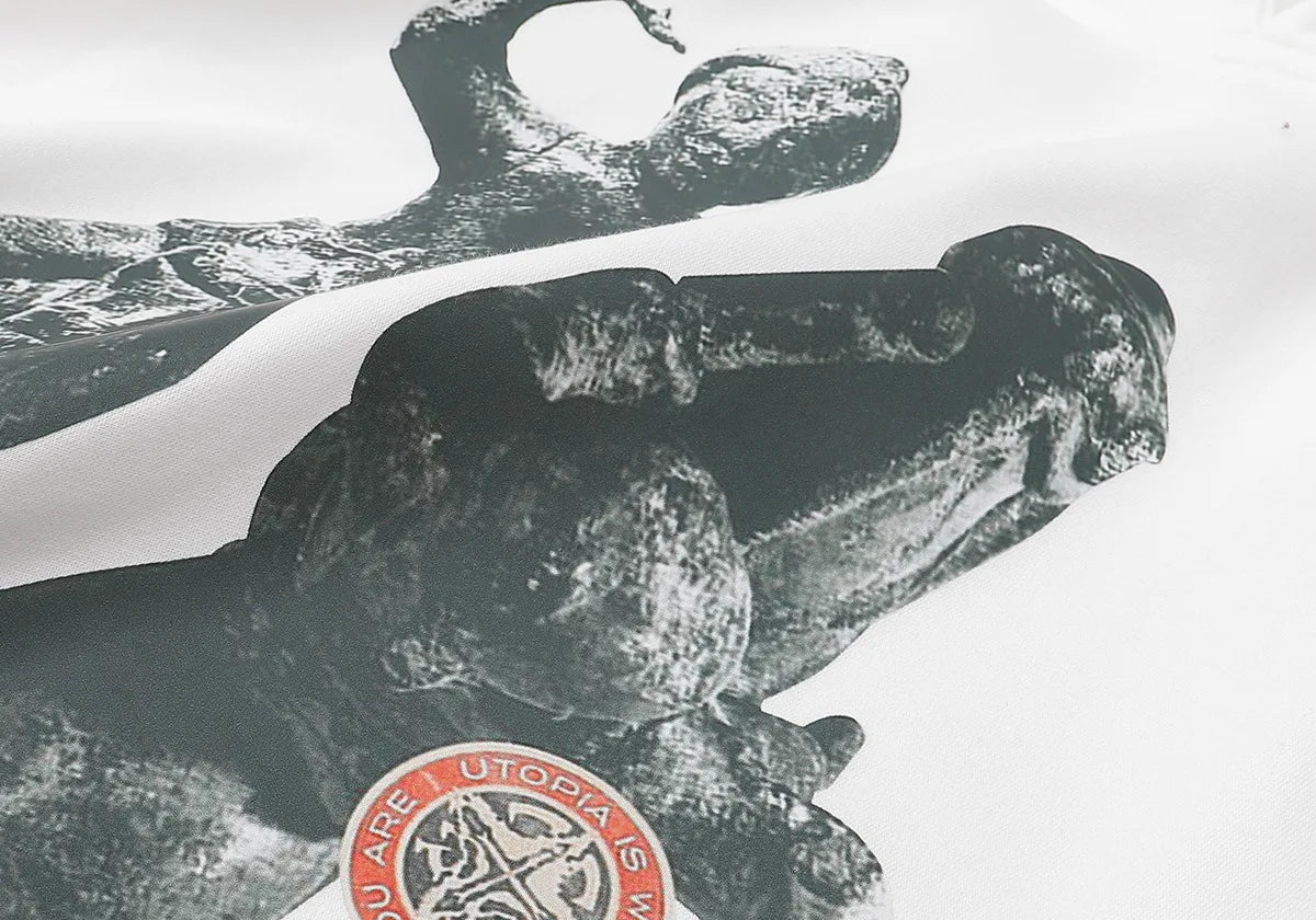 New luxury 2023 Maya Statue Utopia Pullover Hoodies Hoody Hooded Sweatshirts Velvet Cotton Drake Thick Fleece Street #539 Street King Limited