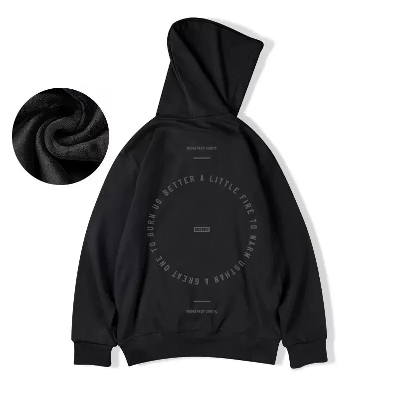 Autumn Loose Pullovers Men Women Destiny Letter Print Hoodies Oversized y2k Hoodie Couples Harajuku Fashion Hooded Sweatshirts Street King Limited