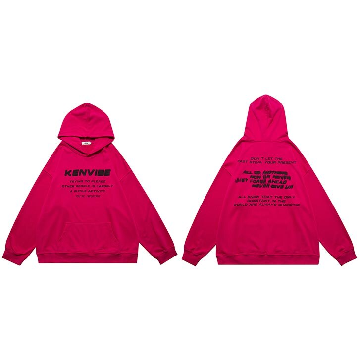 "Wrong Vibes" Unisex Men Women Streetwear Graphic Hoodie Daulet Apparel