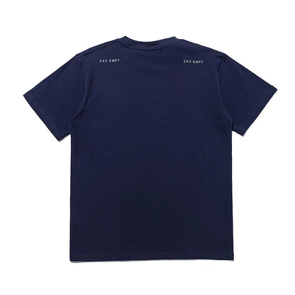 High Quality CAVEMPT Tops Tee Phantom Letter Printing Classic All-match Men Woman Loose O-Neck Summer C.E T Shirt Street King Limited