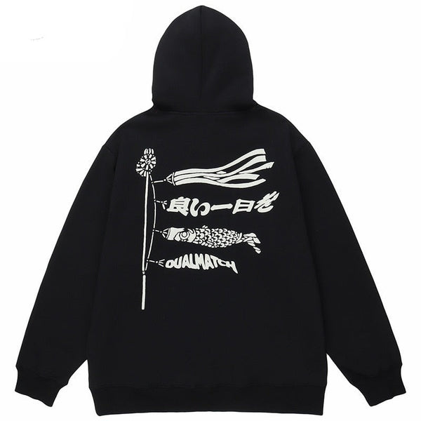 "Broken Bones" Unisex Men Women Streetwear Graphic Hoodie Daulet Apparel