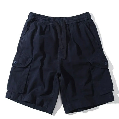 Fashion Men's New Korean Casual Drawstring Sports Shorts Summer Japanese Street Y2K Personalized High-end Sports Retro Overalls Street King Limited