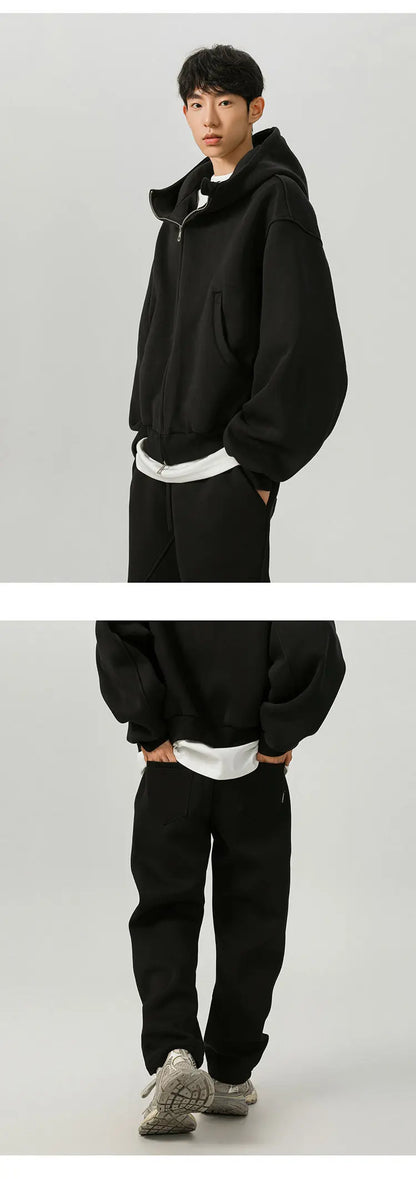 men sport sets hood coat pant streetwear loose casual hoody short sweatshirt jacket trouser women hoodie sweatpant tracksuit unique joggers style 2794