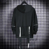 "Draped" Unisex Men Women Streetwear Hooded Jacket Daulet Apparel