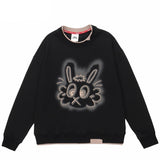 "Big Ears" Unisex Men Women Streetwear Graphic Sweater Daulet Apparel