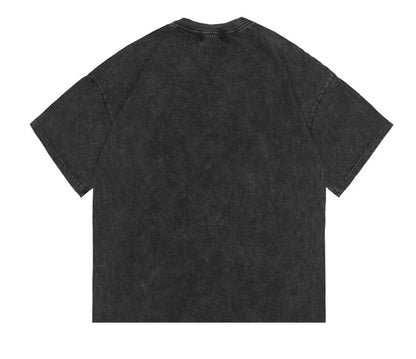 Rainbowtouches 2022 New Brand Men T-Shirt High Street Tidal Current Python Printing Mens Graphic T-Shirts Vintage Loose T-Shirt Street King Limited