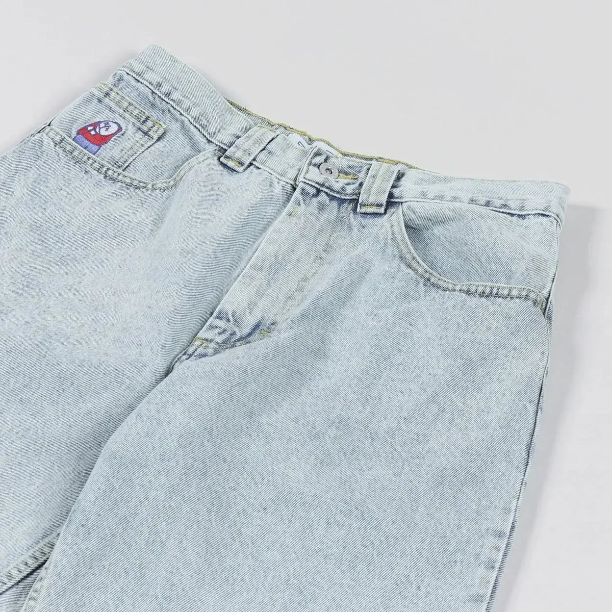 big boy embroidery graphic pants retro hiphop cartoon streetwear denim shorts y2k baggy jorts harajuku gym basketball shorts men unique jeans style 871