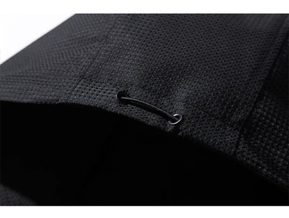 autumn mens lightweight waterproof jacket basic solid colours outdoor clothing daily travel unisex hooded jackets windbreaker unique default style 6172
