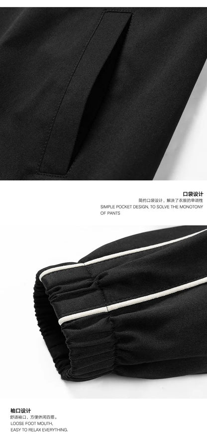 mens casual jackets oversized outdoor stand collar baseball coat spring casual varsity coat running fashion windbreaker unisex unique default style 3842