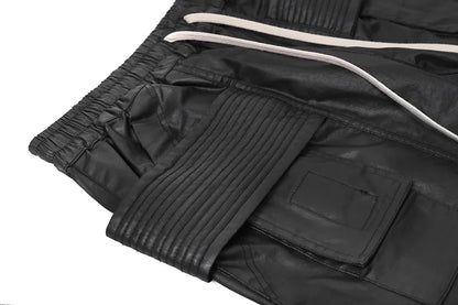 new men 2023 rick waxed tactical paratrooper cargo comfortable cotton parkour sweat casual pants sweatpants tag 720 relaxed fit joggers