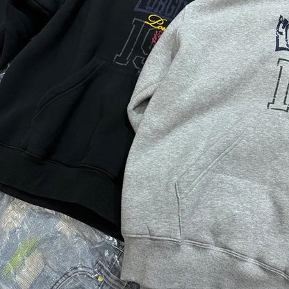 Printed fleece hoodie Street King Limited