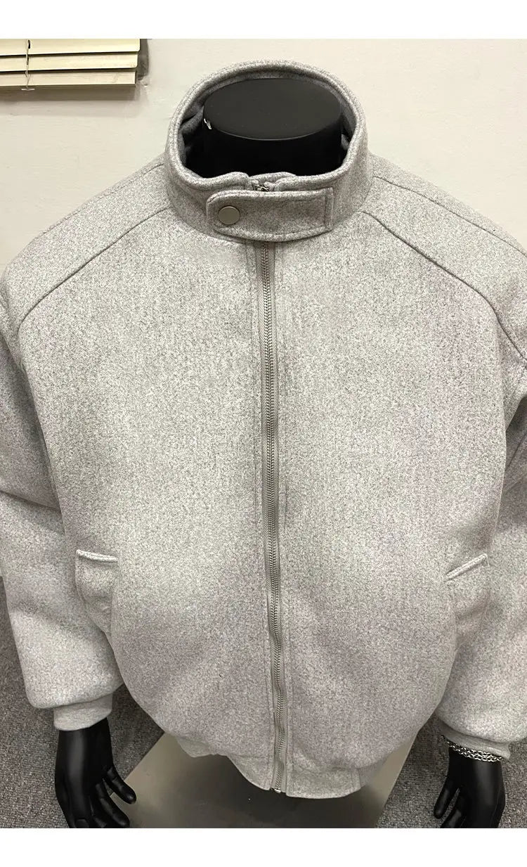 winter cotton padded jacket men women streetwear fashion loose casual hooded woolen bomber parkas jacket thicken coat outerwear unique default style 1041