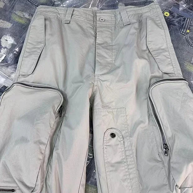 multi pocket workwear pants unique default style 1207
