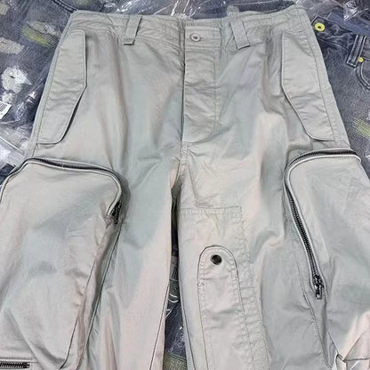 multi pocket workwear pants unique default style 1207