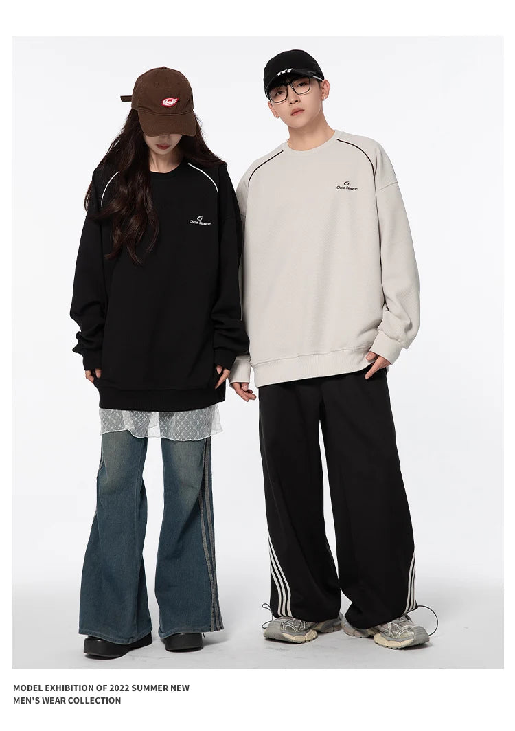 2025 Spring Autumn Sweatshirt Men Women Streetwear Fashion Loose Casual Pullover Hoodies Sweatshirts Tops Street King Limited