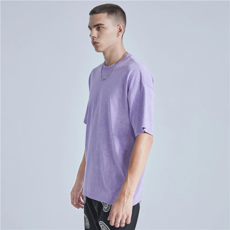 Rainbowtouches 2022 New T-Shirt Mens Tie Dye T-Shirts Cotton High Street Fashion Women Cyber Celebrity Couple T-Shirt Unisex Top Street King Limited