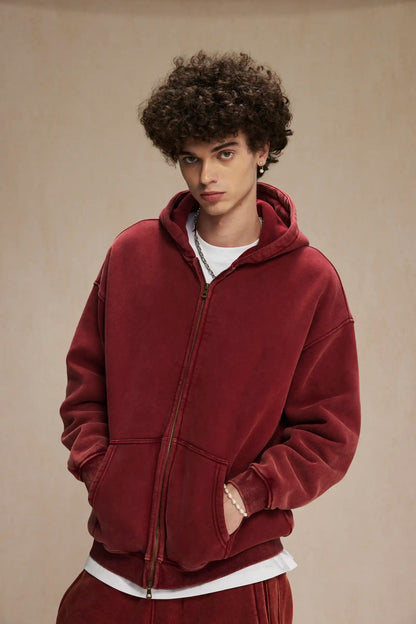 Batik fleece zippered hoodie Street King Limited