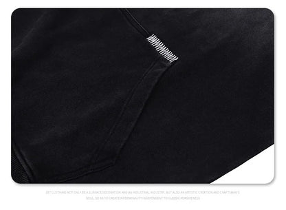 Gradient washing destroys vintage hoodies Street King Limited
