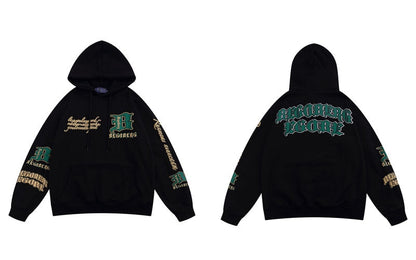 "College Day" Unisex Men Women Streetwear Graphic Hoodie Daulet Apparel