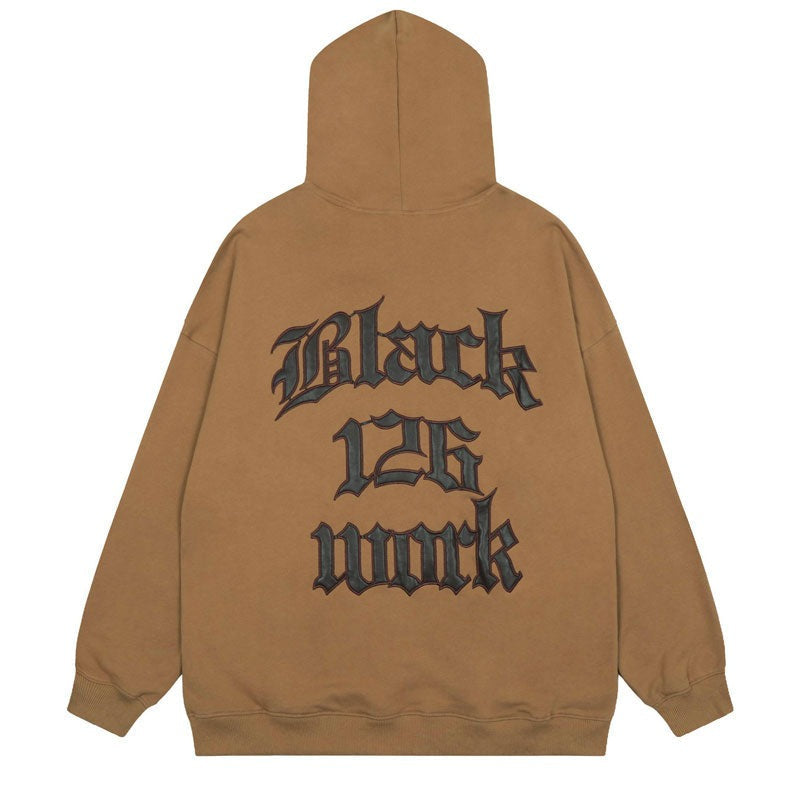 "Back To Work" Unisex Men Women Streetwear Graphic Hoodie Daulet Apparel