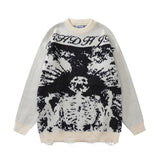 "Ripped Apart" Unisex Men Women Streetwear Graphic Sweater Daulet Apparel