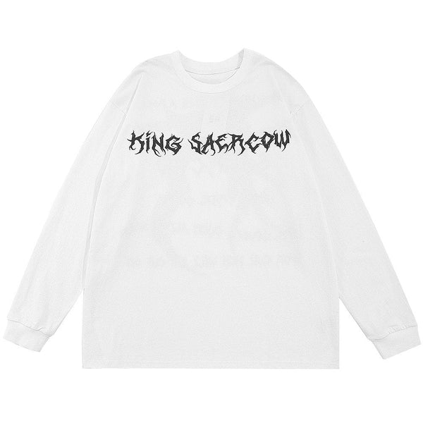 "Scarecrow" Unisex Men Women Streetwear Graphic Sweatshirt Daulet Apparel