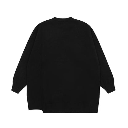 New 2023 Men Luxury Embroidered Patch Characters Gentleman Cotton Knit Casual Sweaters Pullover Asian Size High Drake #541 Street King Limited