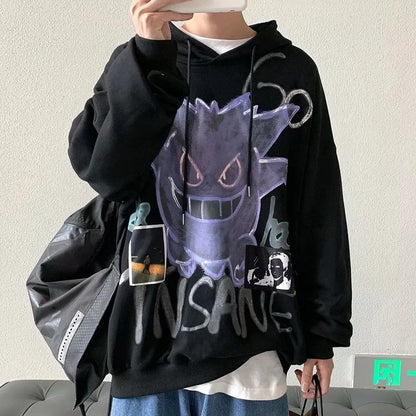 Autumn winter sweatshirts women hoodies Hong Kong style ins trend hip hop tops loose casual long sleeve pullover female clothes Street King Limited