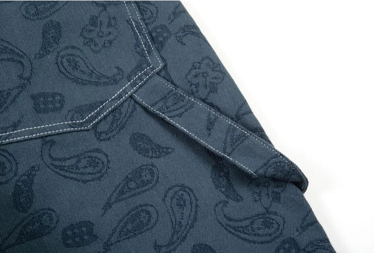 hip hop straight denim jeans pants fashion zipper paisley jeans streetwear mens new casual loose trousers jean pants joggers unique joggers style 3051