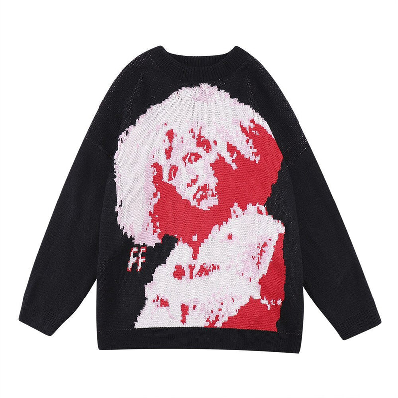 "Red Hair" Unisex Men Women Graphic Streetwear Sweater Daulet Apparel